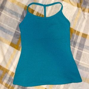 EUC Athleta zip line tank